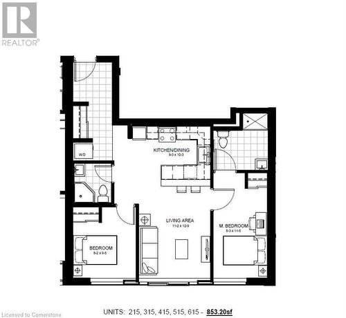 Plan - 308 Lester Street Unit# 215, Waterloo, ON - Other