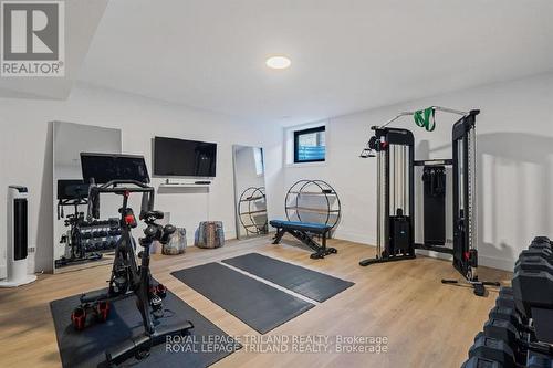 3455 Grand Oak Crossing, London, ON - Indoor Photo Showing Gym Room