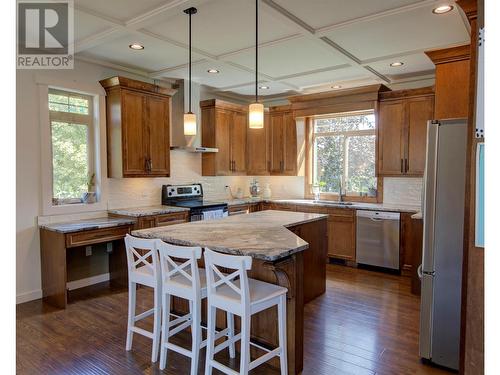 4322 Sharp Road, Armstrong, BC - Indoor Photo Showing Kitchen