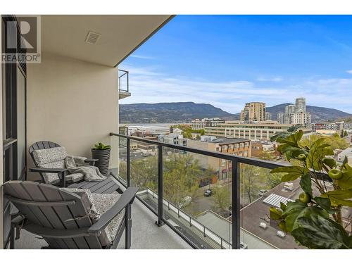 1471 St. Paul Street Unit# 809, Kelowna, BC - Outdoor With Balcony With View With Exterior