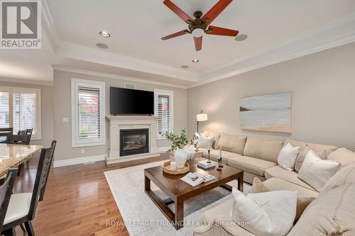 3700 Settlement Trail, London, ON - Indoor Photo Showing Living Room With Fireplace