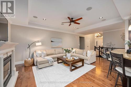 3700 Settlement Trail, London, ON - Indoor Photo Showing Living Room With Fireplace