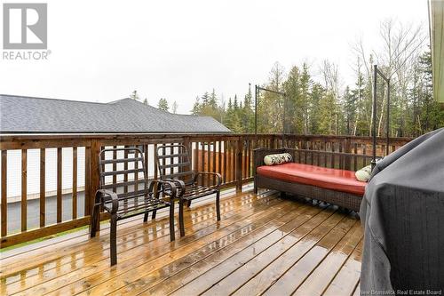 33 Robert Ross Boulevard, Hampton, NB - Outdoor With Deck Patio Veranda With Exterior