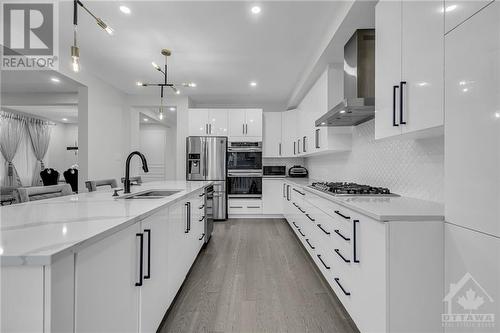 1002 Offley Road, Ottawa, ON - Indoor Photo Showing Kitchen With Double Sink With Upgraded Kitchen