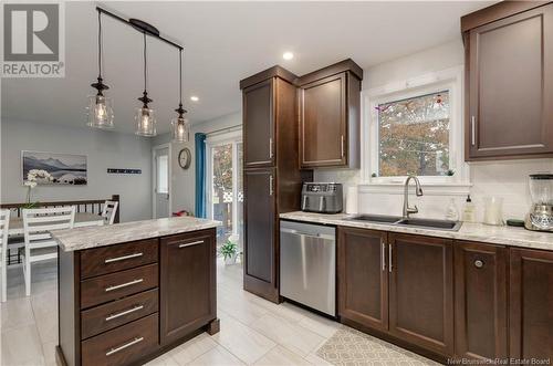 8 Goguen Avenue, Bouctouche, NB - Indoor Photo Showing Kitchen With Double Sink