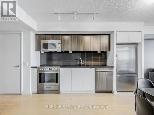 3303 - 75 Queens Wharf Road, Toronto, ON - Indoor Photo Showing Kitchen With Stainless Steel Kitchen