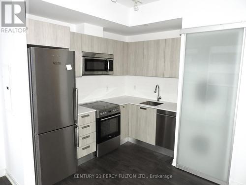 2810 - 42 Charles Street, Toronto, ON - Indoor Photo Showing Kitchen With Stainless Steel Kitchen With Upgraded Kitchen