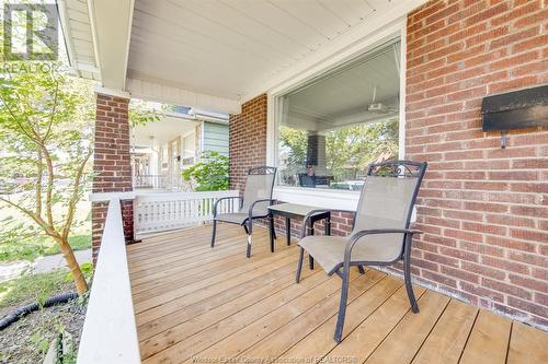 1362 Hall Avenue, Windsor, ON - Outdoor With Deck Patio Veranda With Exterior