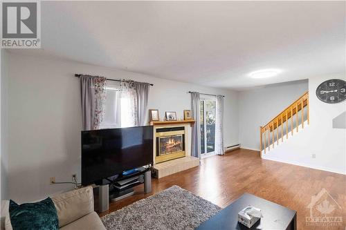 6 Terrace Drive Unit#207, Ottawa, ON - Indoor Photo Showing Living Room With Fireplace