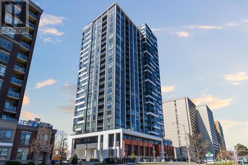 1301 - 500 Brock Avenue, Burlington, ON - Outdoor With Balcony With Facade