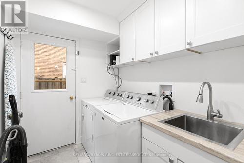 266 Coxe Boulevard, Milton, ON - Indoor Photo Showing Laundry Room