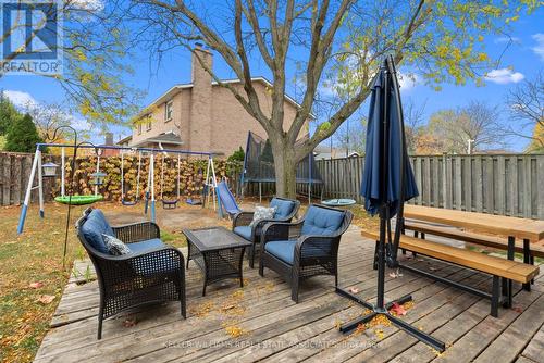 266 Coxe Boulevard, Milton, ON - Outdoor With Deck Patio Veranda