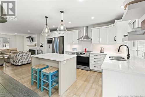 121 Oakfield, Riverview, NB - Indoor Photo Showing Kitchen With Double Sink With Upgraded Kitchen