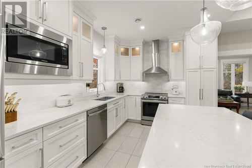 31 Pheasant Street, Grand-Barachois, NB - Indoor Photo Showing Kitchen With Double Sink With Upgraded Kitchen