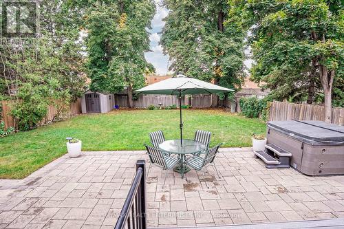 1825 Pattinson Crescent, Mississauga, ON - Outdoor With Deck Patio Veranda With Backyard