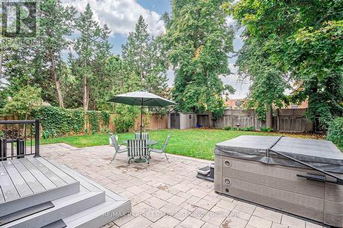 1825 Pattinson Crescent, Mississauga, ON - Outdoor With Deck Patio Veranda With Backyard