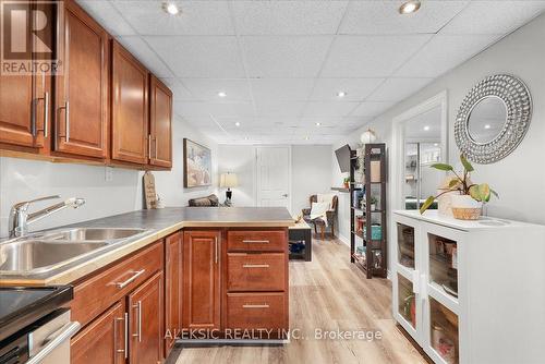 62 Greencedar Drive, Hamilton, ON - Indoor Photo Showing Kitchen With Double Sink