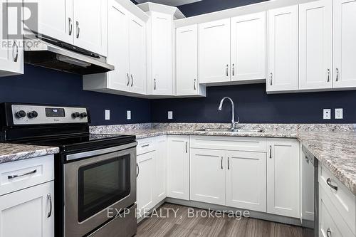 208 - 35 St David Street, Goderich, ON - Indoor Photo Showing Kitchen With Upgraded Kitchen