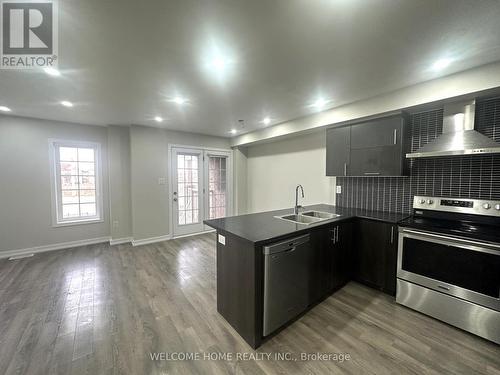 112 Golden Springs Drive, Brampton, ON - Indoor Photo Showing Kitchen With Double Sink