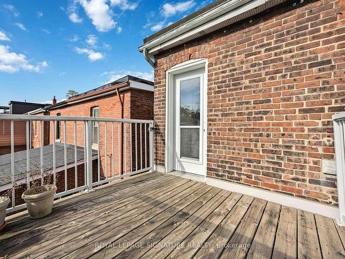 23 Geoffrey St, Toronto, ON - Outdoor With Deck Patio Veranda With Exterior