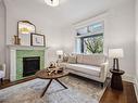 23 Geoffrey St, Toronto, ON  - Indoor Photo Showing Living Room With Fireplace 