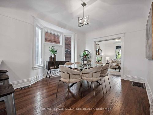 23 Geoffrey St, Toronto, ON - Indoor Photo Showing Dining Room