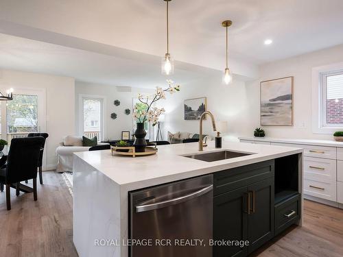 195 Sheffield St, Southgate, ON - Indoor Photo Showing Kitchen With Upgraded Kitchen