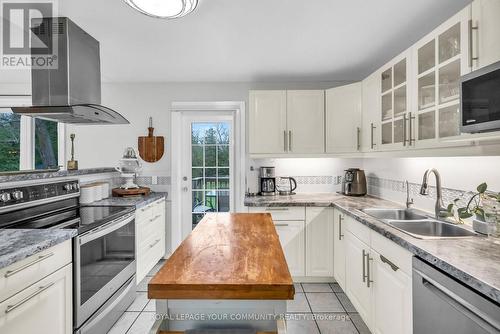 36 York Street, Georgina, ON - Indoor Photo Showing Kitchen With Stainless Steel Kitchen With Double Sink With Upgraded Kitchen