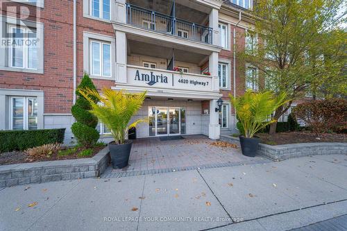 Ph 412 - 4620 Highway 7, Vaughan, ON - Outdoor With Balcony