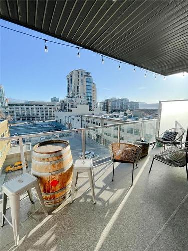 512-1350 St Paul Street, Kelowna, BC - Outdoor With Deck Patio Veranda With View