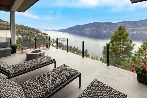 3630 Boxwood Road, Kelowna, BC - Outdoor With Body Of Water With Deck Patio Veranda With View