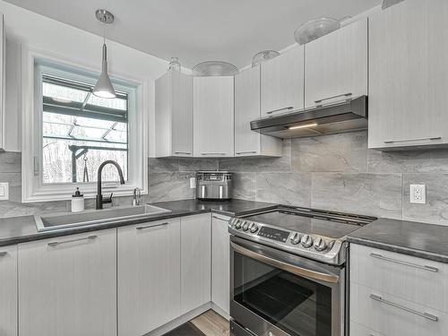 Kitchen - 135 Allée Du Wigwam, Mont-Tremblant, QC - Indoor Photo Showing Kitchen With Upgraded Kitchen