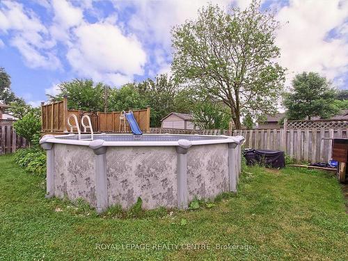 372 Wildwood Dr, Oakville, ON - Outdoor With Above Ground Pool With Backyard