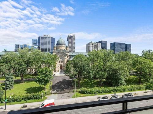 Balcony - 206-3033 Rue Sherbrooke O., Westmount, QC - Outdoor With View