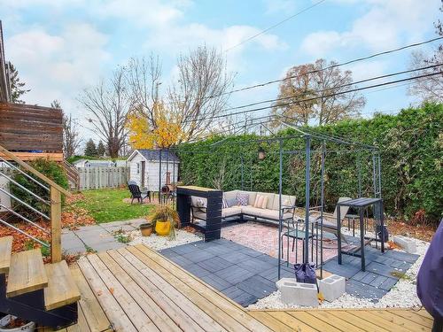 Backyard - 39  - 39A Rue Leroy, Repentigny (Repentigny), QC - Outdoor With Deck Patio Veranda