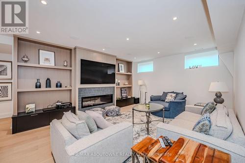 356 River Side Drive, Oakville, ON - Indoor With Fireplace