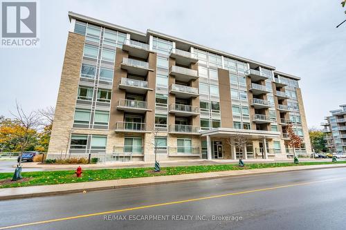 308 - 467 Charlton Avenue E, Hamilton, ON - Outdoor With Balcony With Facade