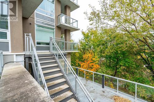 308 - 467 Charlton Avenue E, Hamilton, ON - Outdoor With Balcony