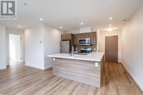 308 - 467 Charlton Avenue E, Hamilton, ON - Indoor Photo Showing Kitchen With Upgraded Kitchen