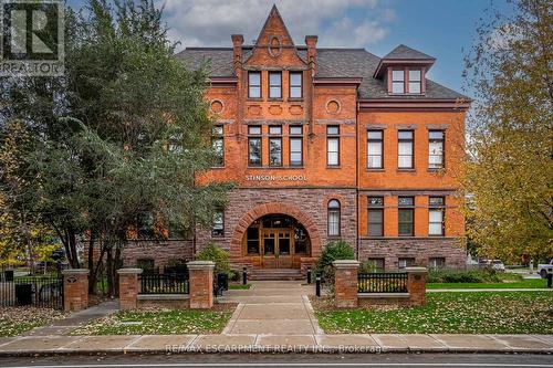 104 - 200 Stinson Street, Hamilton, ON - Outdoor With Facade