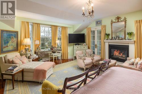 217 Butler Street, Niagara-On-The-Lake, ON - Indoor Photo Showing Living Room With Fireplace