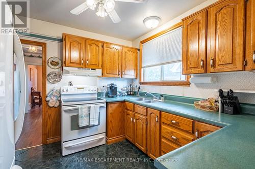 11 Wesanford Place, Hamilton, ON - Indoor Photo Showing Kitchen With Double Sink