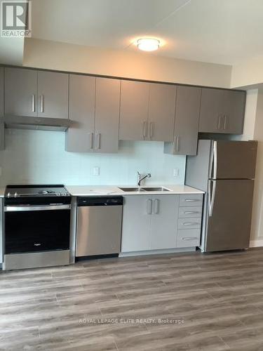 1301 - 15 Queen Street S, Hamilton, ON - Indoor Photo Showing Kitchen With Double Sink