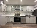 100 Leander Street E, Brampton, ON  - Indoor Photo Showing Kitchen With Upgraded Kitchen 