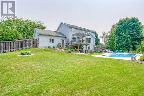 113 Ski Hill Road, Kawartha Lakes, ON - Outdoor With In Ground Pool With Deck Patio Veranda With Backyard