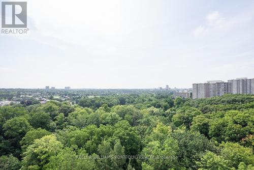 1204 - 200 Burnhamthorpe Road E, Mississauga, ON - Outdoor With View