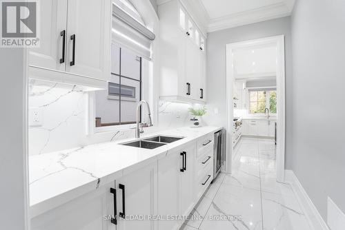 1368 Kenmuir Avenue, Mississauga, ON - Indoor Photo Showing Kitchen With Double Sink