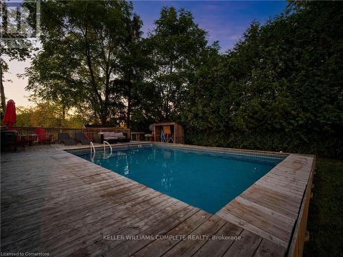 16629 Side Road 22, Halton Hills, ON - Outdoor With In Ground Pool With Backyard