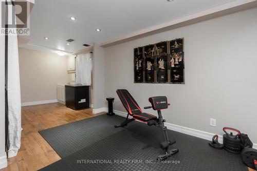 17 - 17 Dawson Crescent, Brampton, ON - Indoor Photo Showing Gym Room