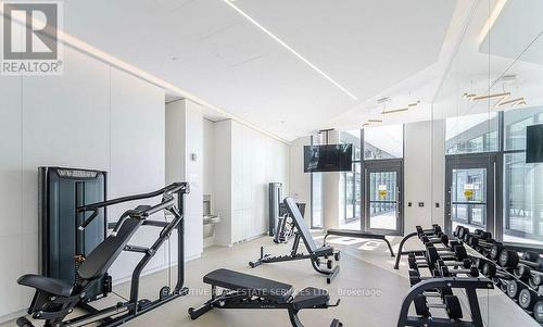 2210 - 3883 Quartz Road, Mississauga, ON - Indoor Photo Showing Gym Room